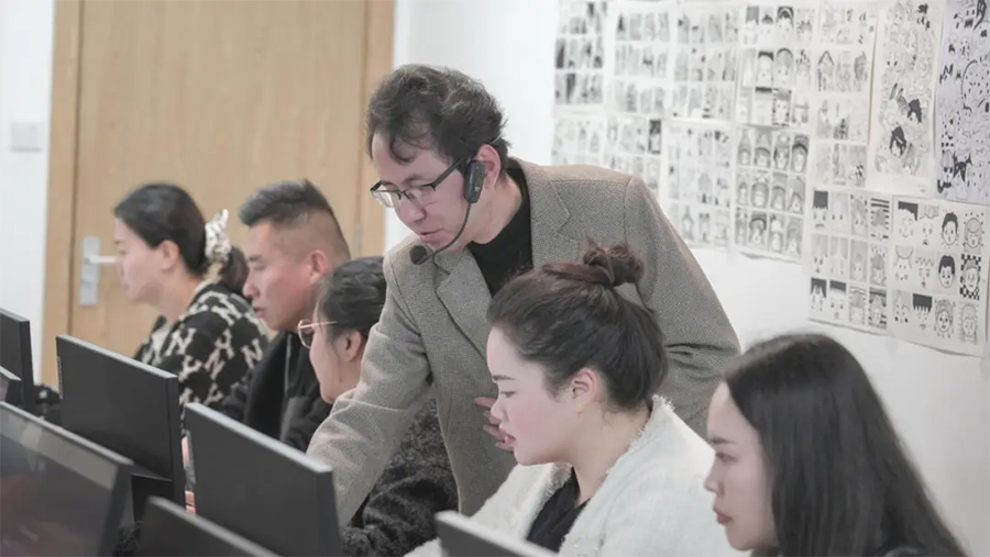 愛因森教育AI智能體實訓授課現場 愛因森教育AI智能體實訓授課現場